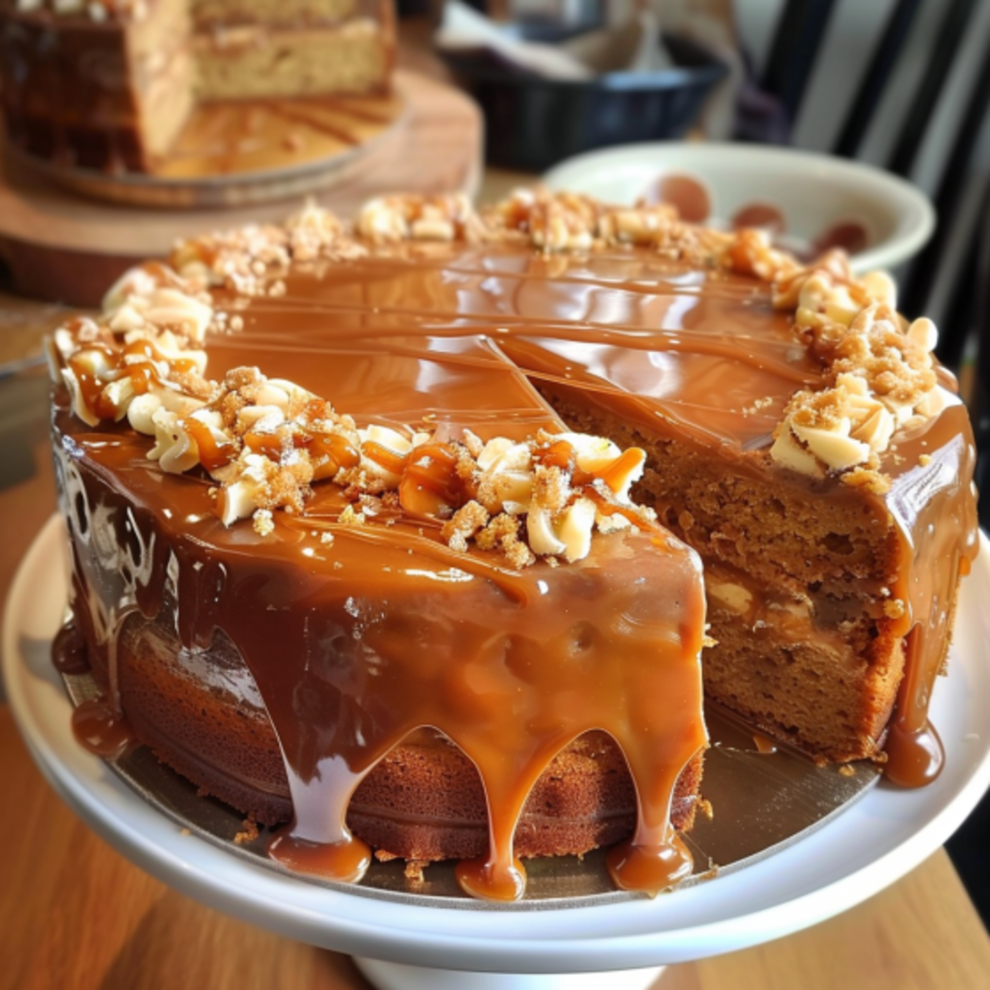 Whip Up Decadent Homemade Caramel Cake for Your Next Celebration