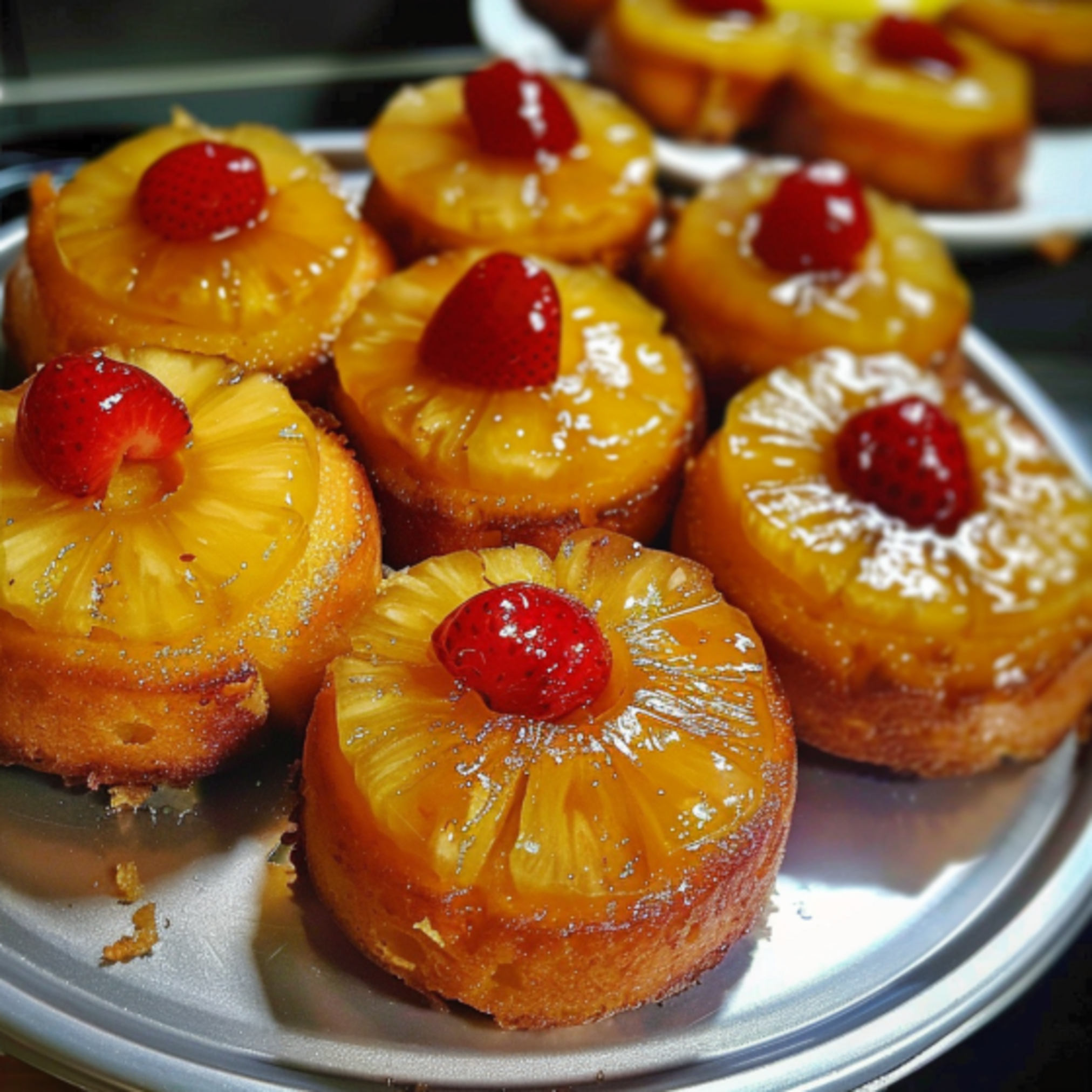 Whip Up These Tasty Mini Pineapple Upside Down Cakes Fast