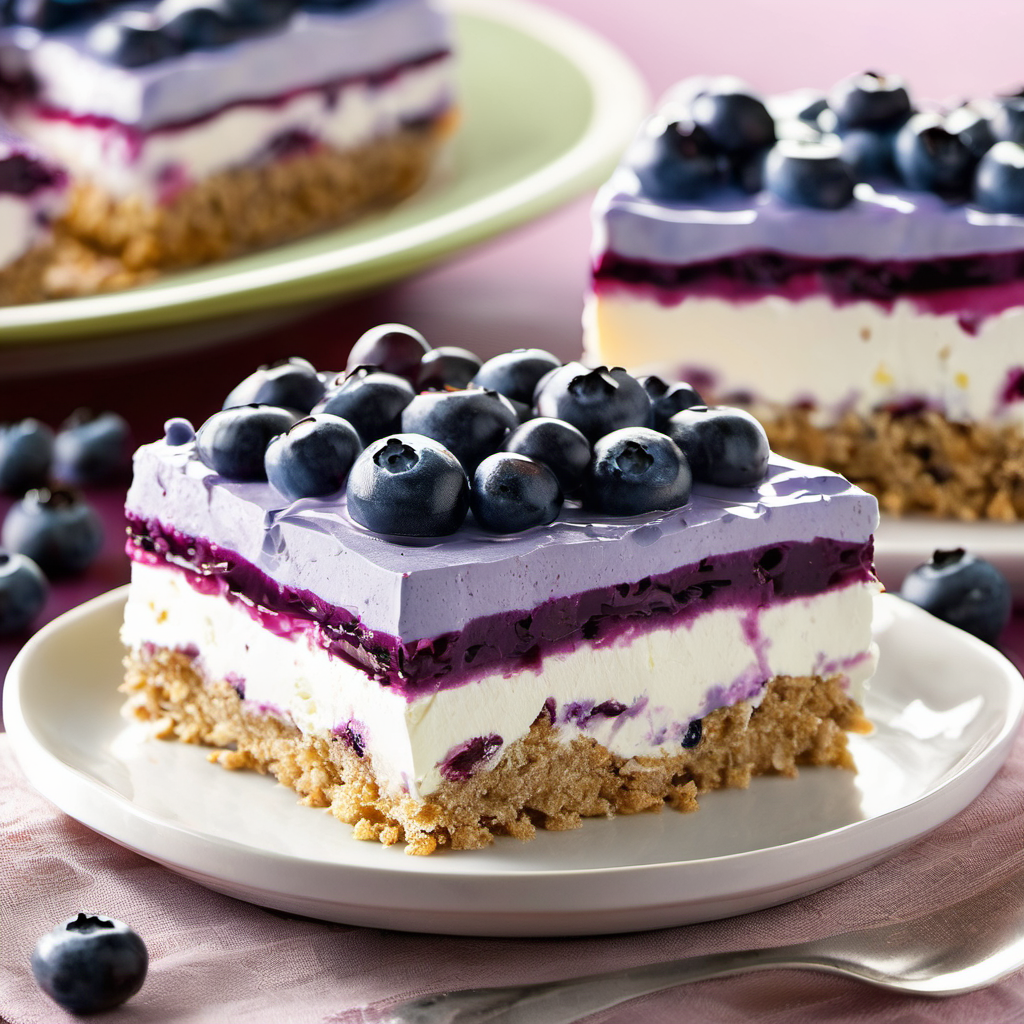 Heavenly Blueberry Delight Recipe: A Crowd-Pleasing No-Bake Dessert