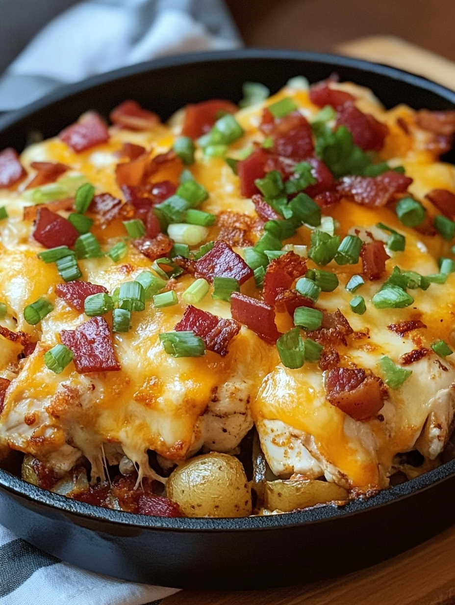 LOADED CHICKEN & POTATOES