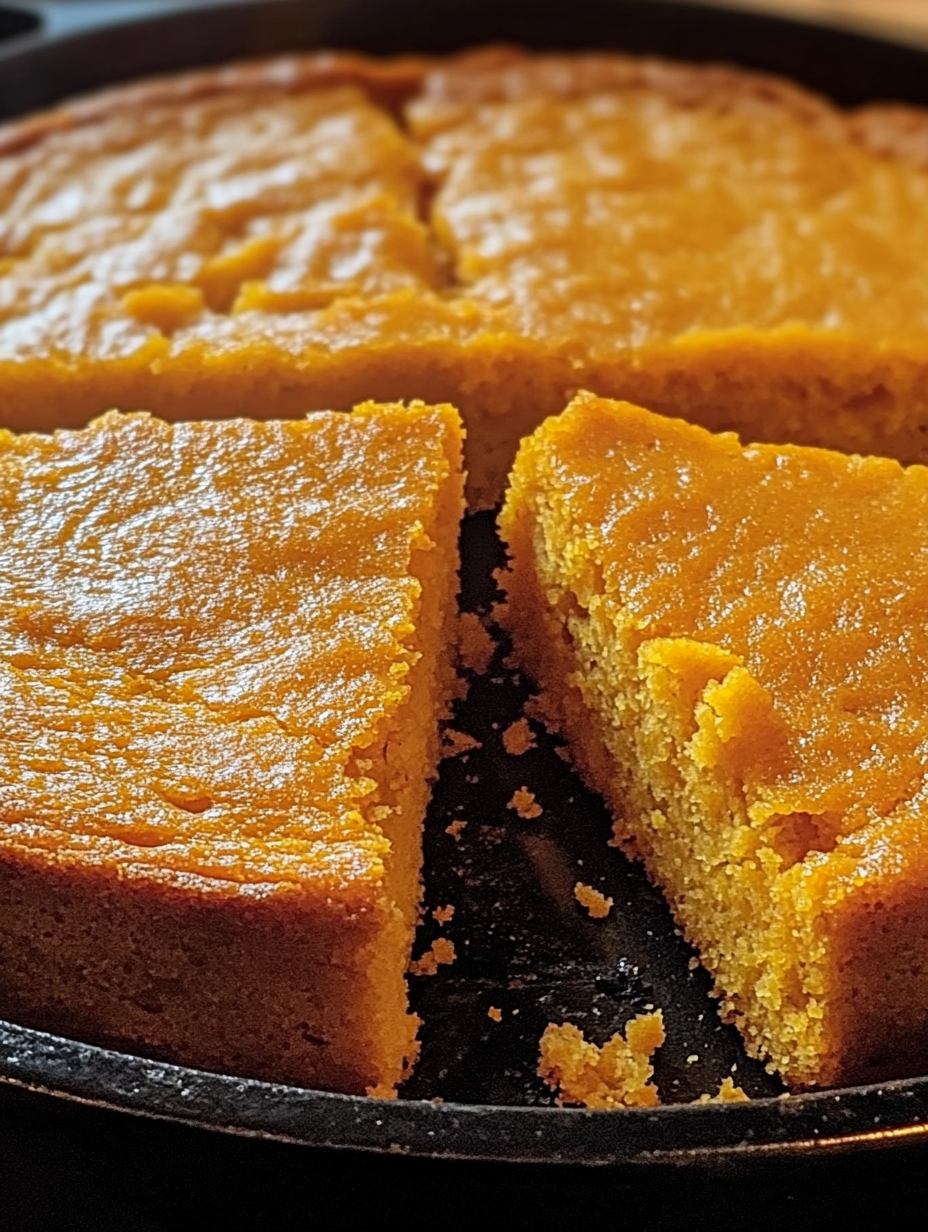 Homemade Sweet Potato Cornbread