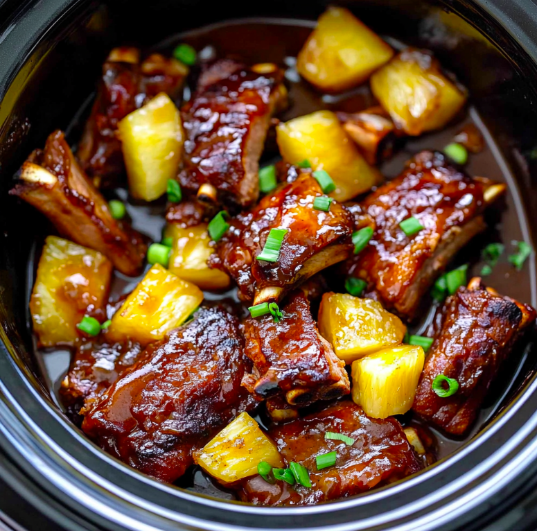 Slow Cooker Hawaiian Ribs: A Tropical Twist on Comfort Food