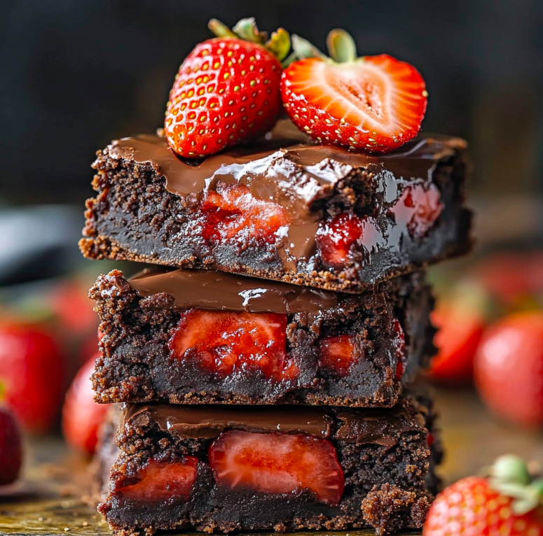 Chocolate Strawberry Brownies: The Perfect Indulgent Dessert for Chocolate Lovers