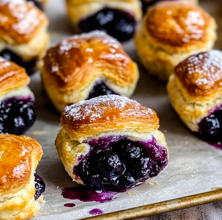 Grandma’s Blueberry Pie Bombs: A Bite-Sized Nostalgic Treat