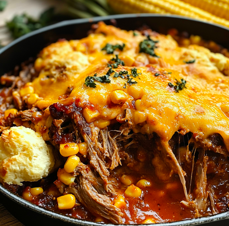 Cowboy Brisket Casserole: A Smoky, Cheesy Comfort Dish