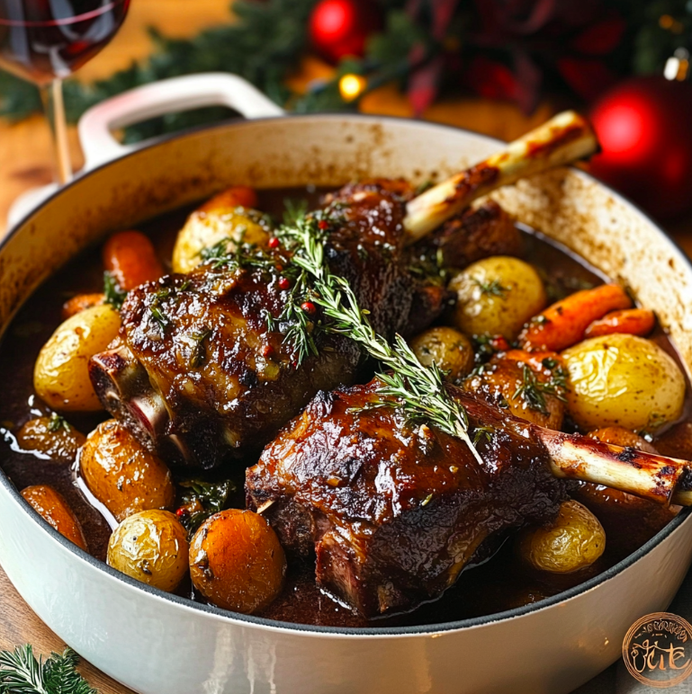 Christmas Braised Lamb Shanks: A Festive Feast for the Holidays