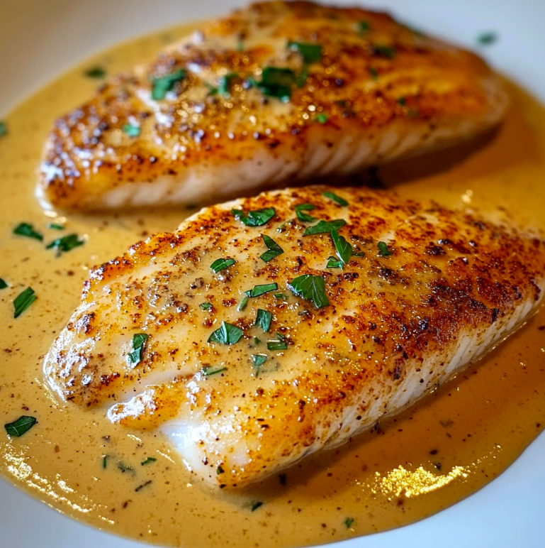 Delicious Red Snapper with Creamy Creole Sauce: A Taste of Southern Comfort