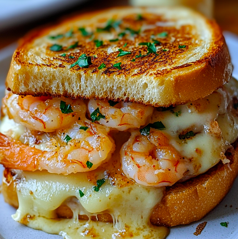 Ultimate Shrimp Grilled Cheese with Garlic Bread: A Decadent Twist on a Classic