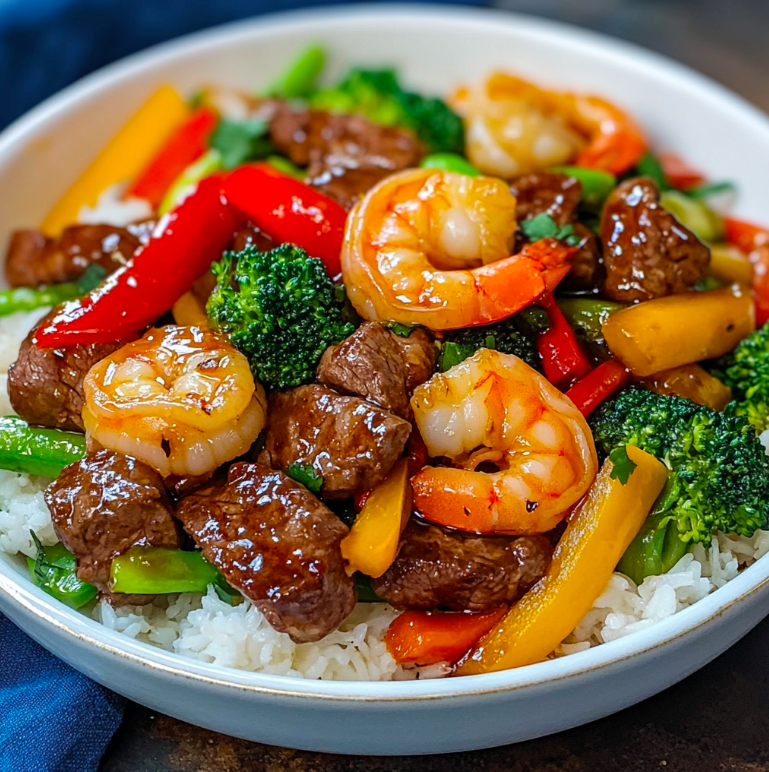 Teriyaki Surf and Turf Stir-Fry: A Bold and Flavorful One-Pan Meal