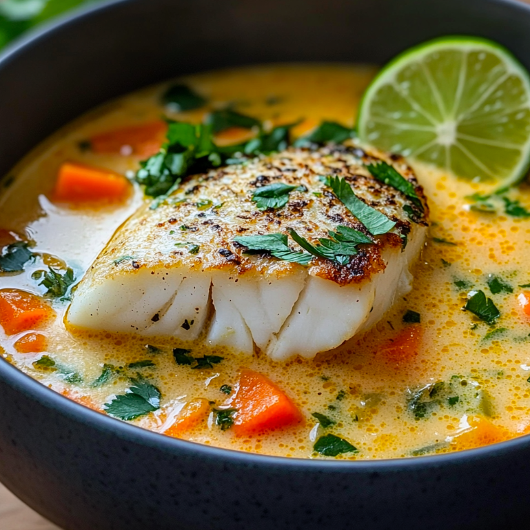 Coconut Lime Fish Soup: A Tropical Comfort Bowl to Soothe Your Soul