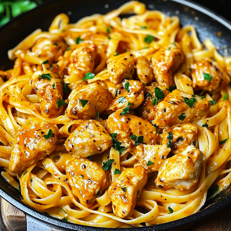 Cowboy Butter Chicken Linguine – A Bold and Flavorful Twist on Pasta Night