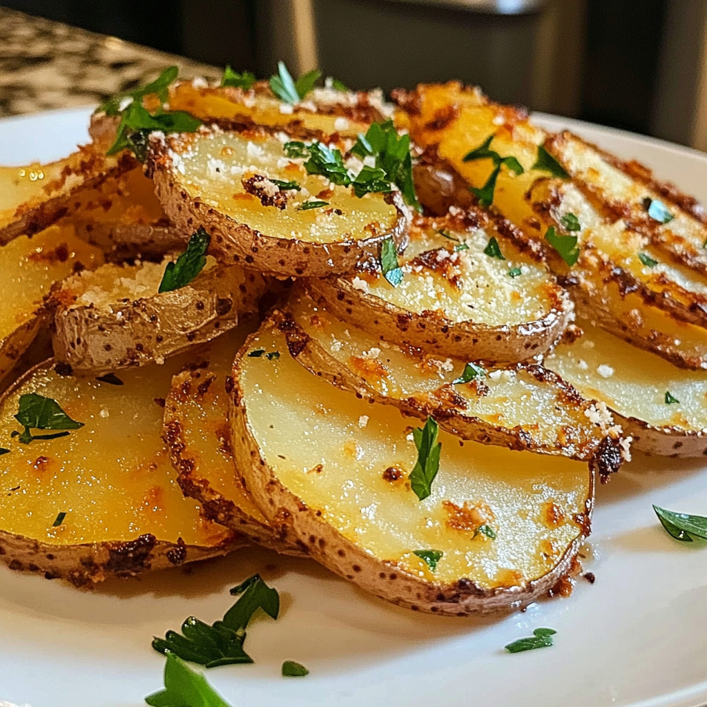 Oven-Baked Potato Slices – Crispy, Flavorful, and Perfect Every Time