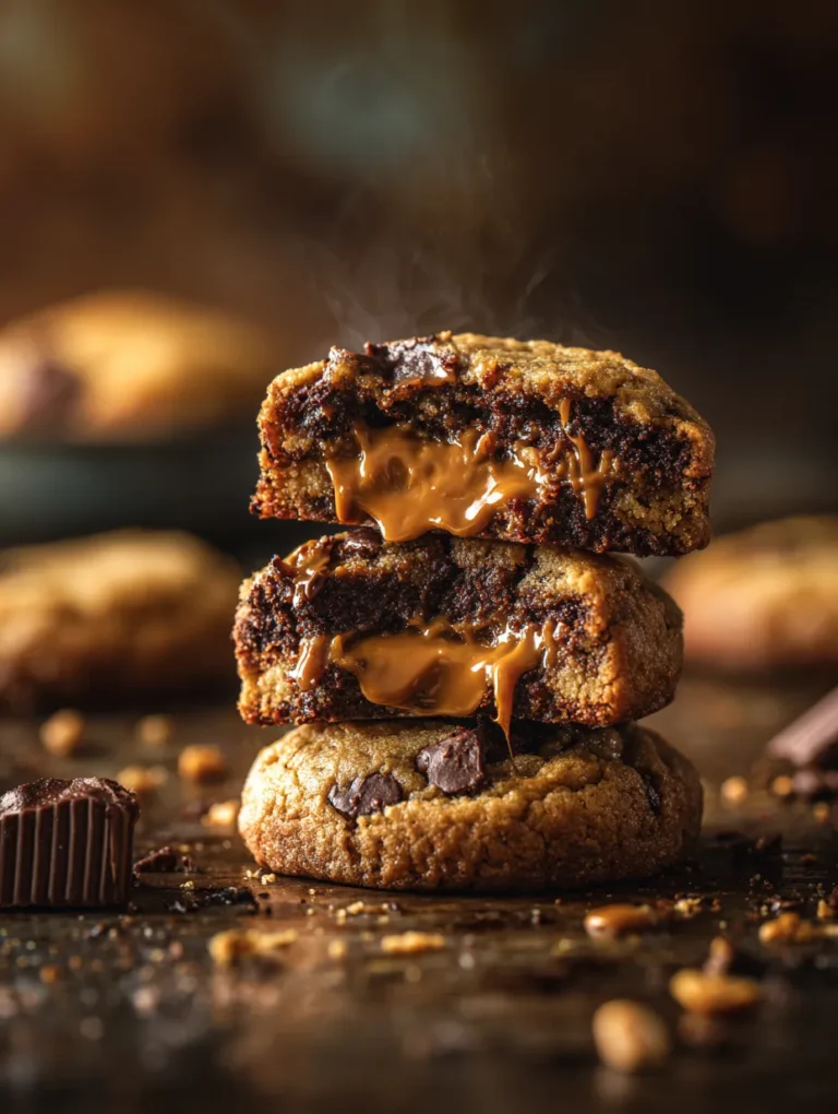 Peanut Butter Cup Lava Cookies: The Ultimate Indulgence
