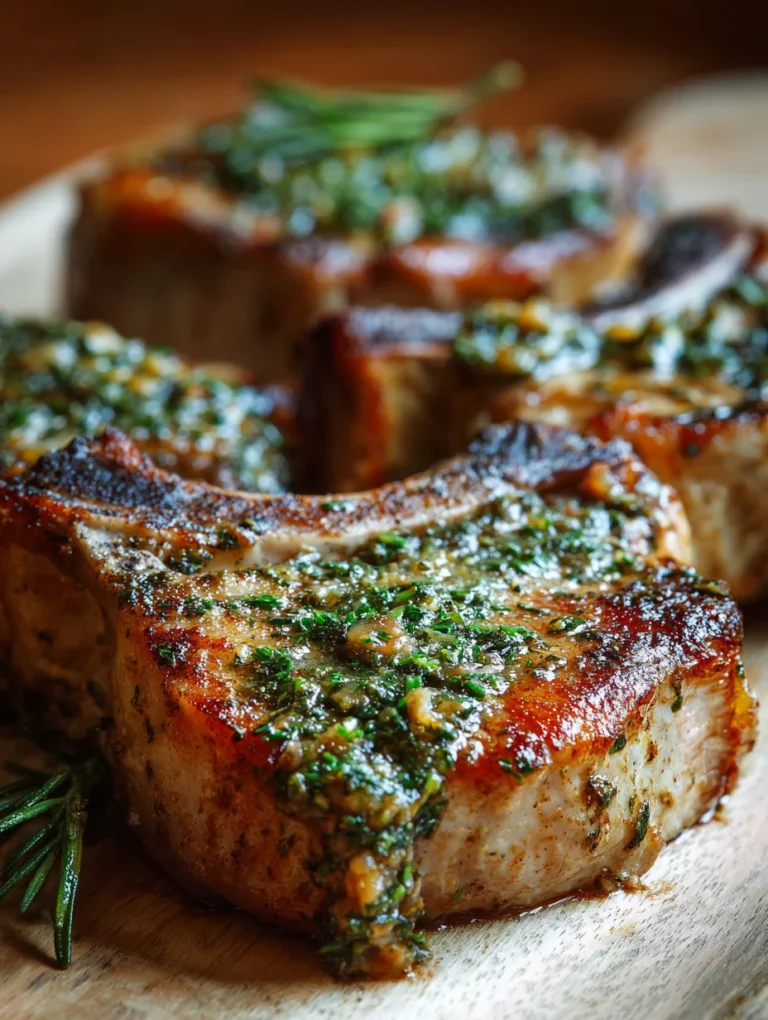 This herb infused oven baked pork chops with zestysauce is a simple dinner recipe made with everyday ingredients. Perfect for busy days and family meals.