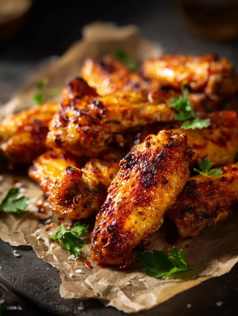 This golden oven baked chicken wings is a simple dinner recipe made with everyday ingredients. Perfect for busy days and family meals.
