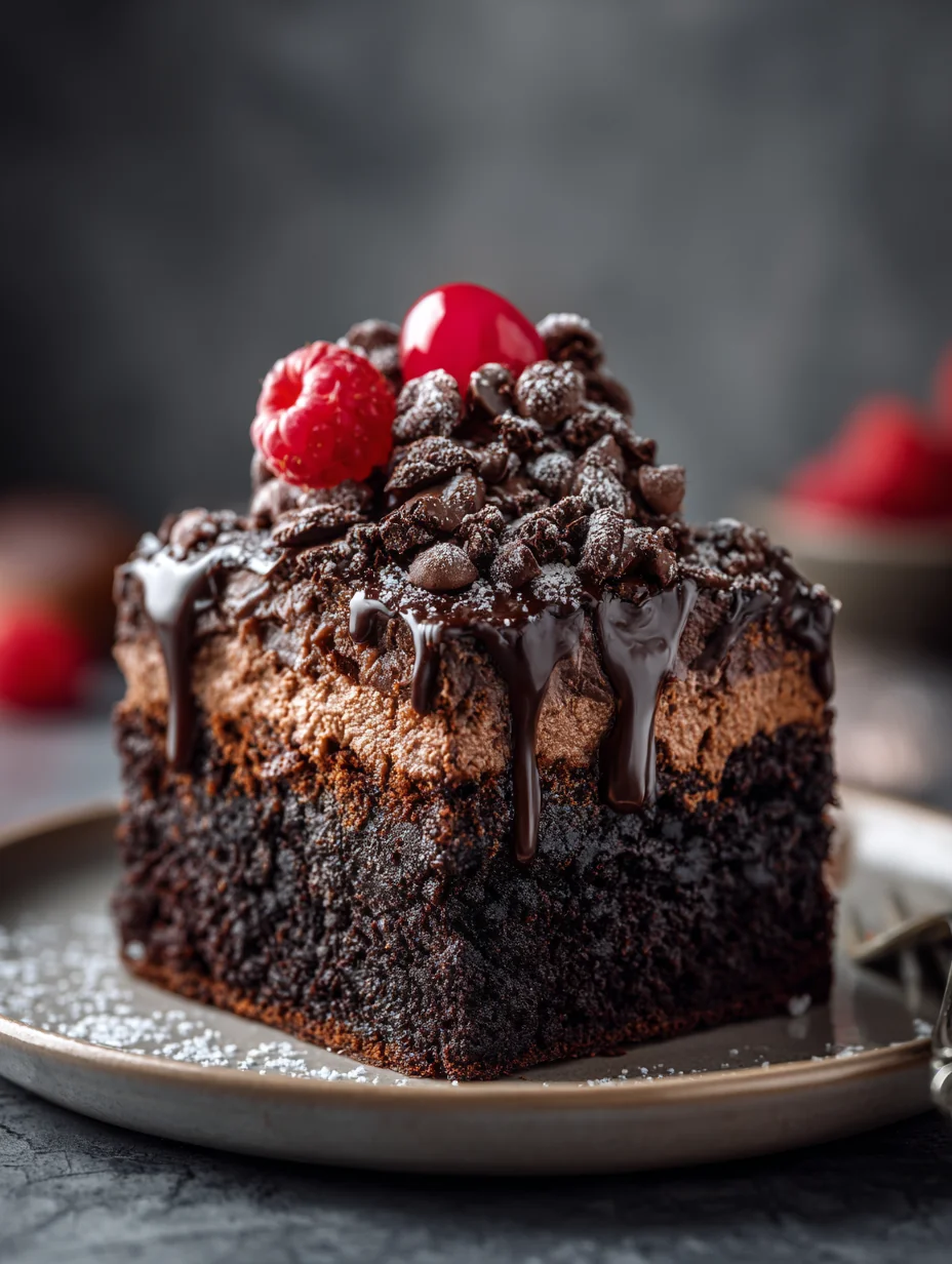 Chocolate Poke Cake