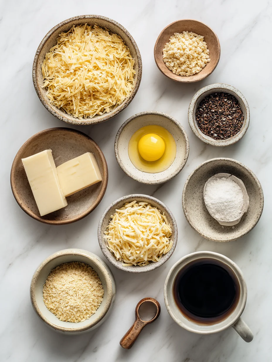 Ingredients for Cheesy Hash Brown Waffles are a delightful twist on traditio