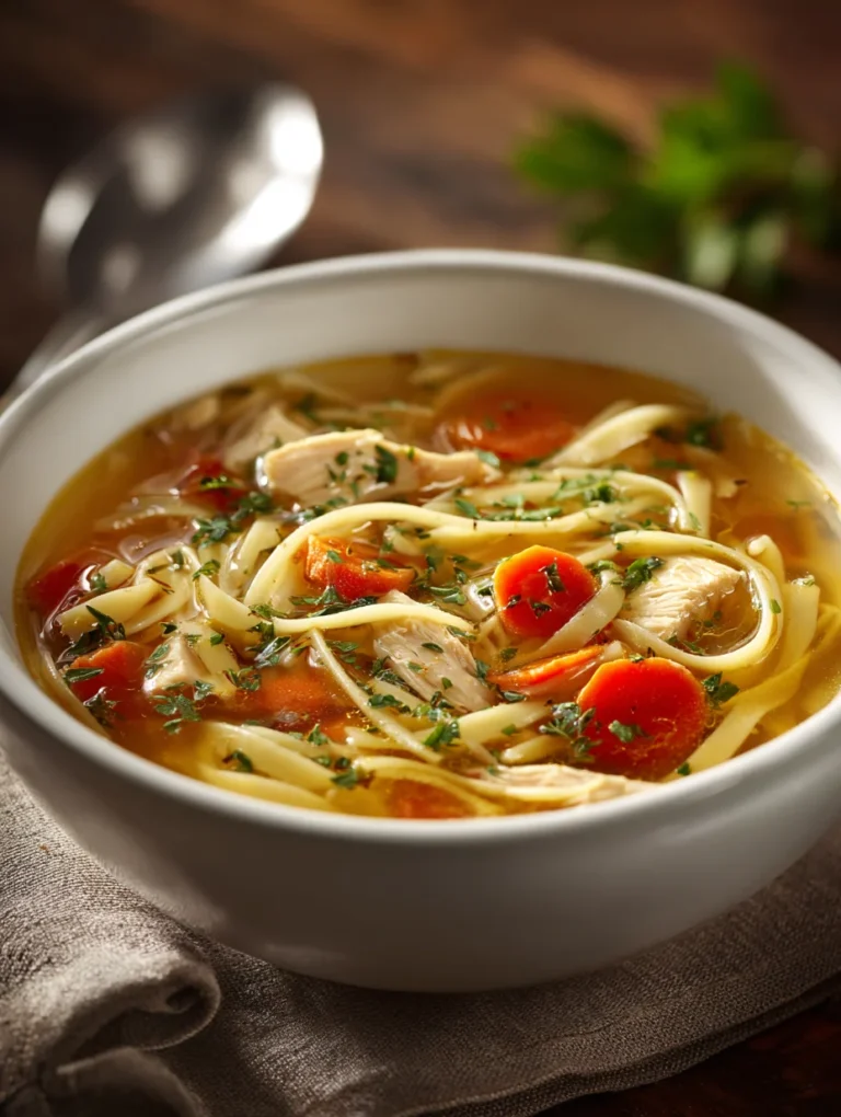 This chicken noodle soup amazing is a simple dinner recipe made with everyday ingredients. Perfect for busy days and family meals.