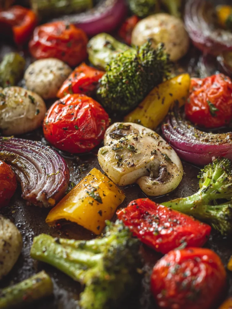 This garlic roasted vegetables - easy healthy oven roasted veggie recipe is a simple dinner recipe made with everyday ingredients. Perfect for busy days and family meals.