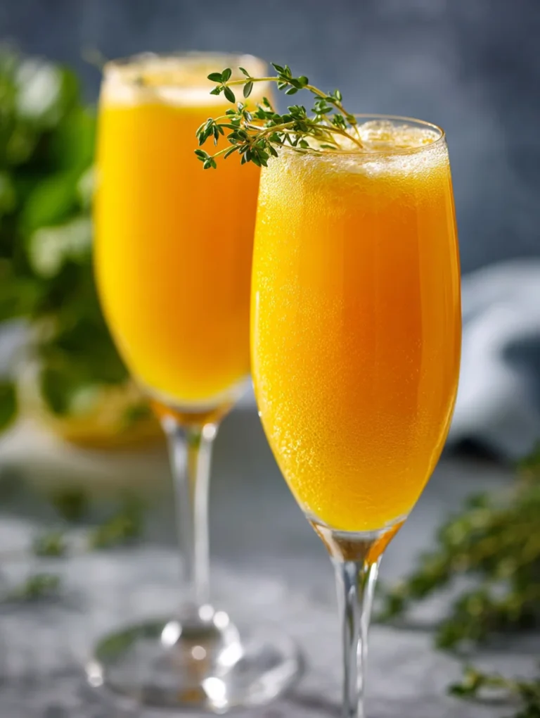 This golden carrot mimosa - easy spring brunch cocktail is a simple drink recipe made with everyday ingredients. Perfect for busy days and family meals.
