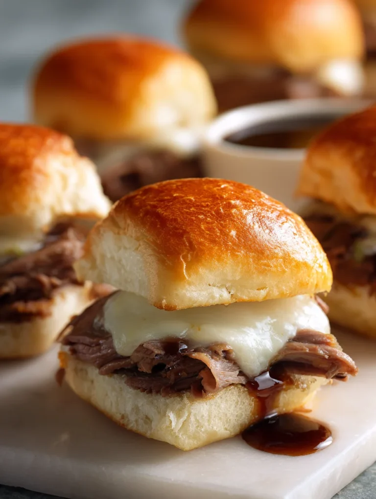 This easy french dip sliders recipe amazing is a simple dinner recipe made with everyday ingredients. Perfect for busy days and family meals.