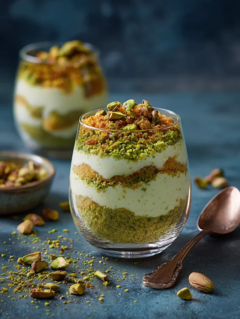 This pistachio tiramisu is a simple dessert recipe made with everyday ingredients. Perfect for busy days and family meals.