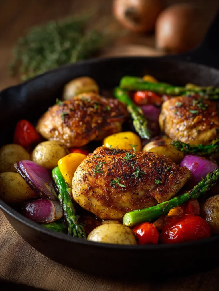 This one-pan honey garlic chicken & veggies - easy weeknight meal is a simple dinner recipe made with everyday ingredients. Perfect for busy days and family meals.