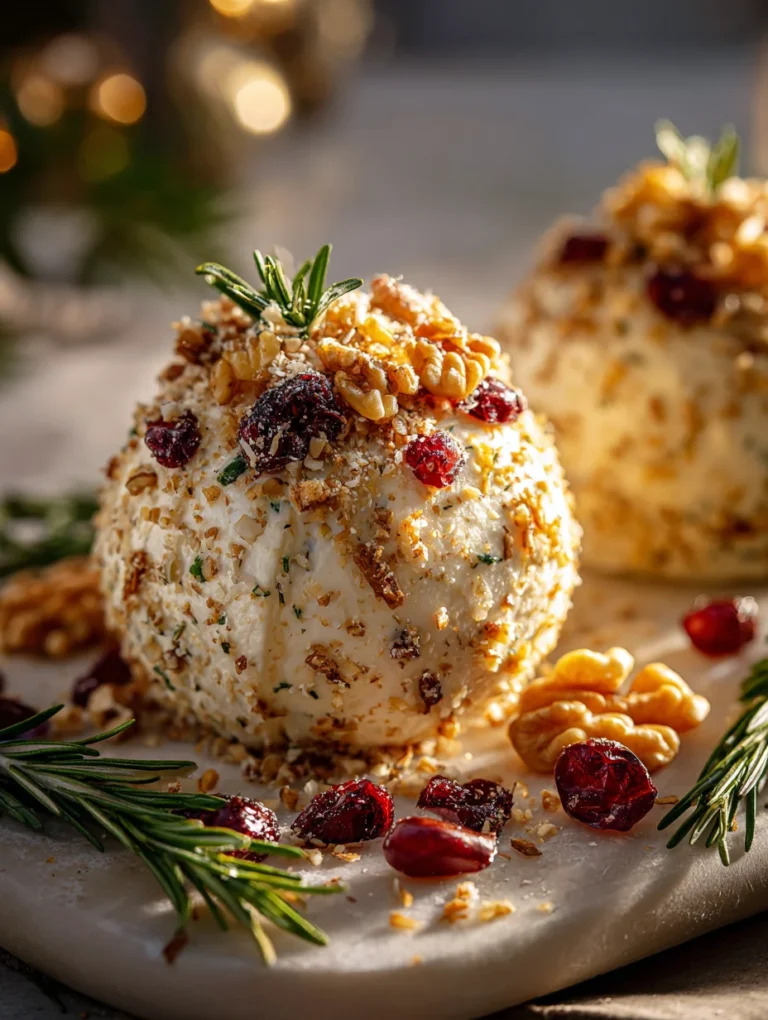 This fancy christmas cheese ball recipe: a festive delight is a simple appetizers recipe made with everyday ingredients. Perfect for busy days and family meals.