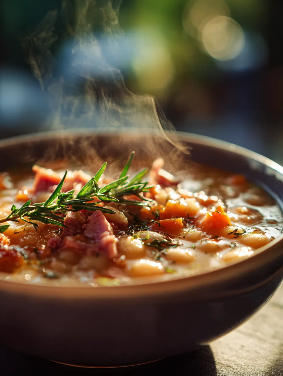 There’s something incredibly comforting about a steaming bowl of soup, especially during the colder months. Hearty soups not only warm the body but also nourish the soul, making them a staple in many households. One such delightful option is the Hearty White Bean and Ham Hock Soup. This dish combines the creamy texture of white beans with the rich, smoky flavor of ham hocks, resulting in a soup that's both satisfying and wholesome.