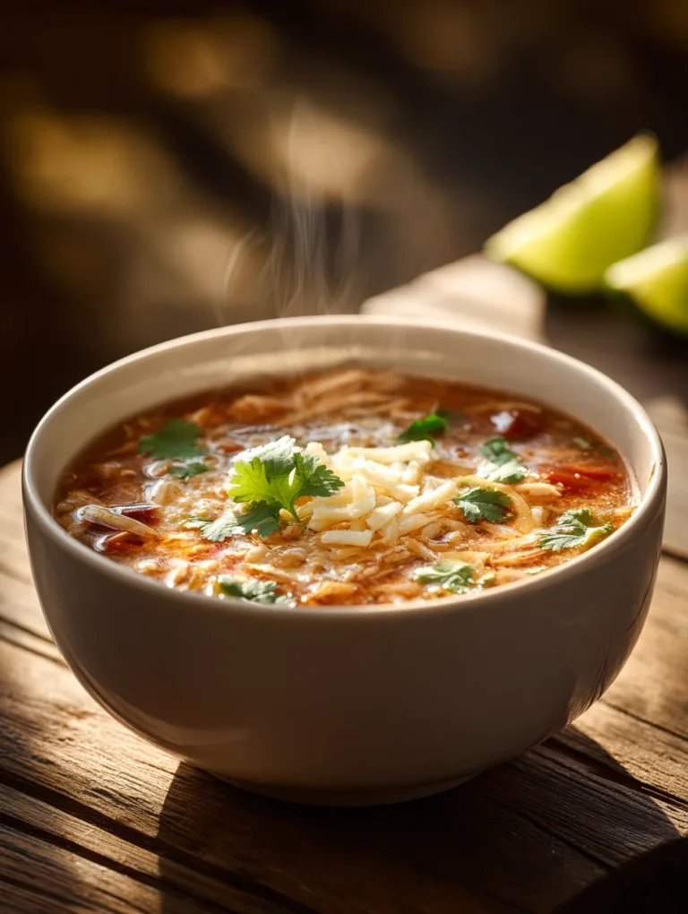 This chicken enchilada soup amazing is a simple dinner recipe made with everyday ingredients. Perfect for busy days and family meals.