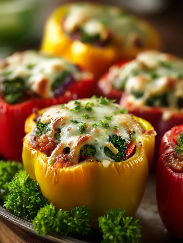 This sizzling stuffed bell peppers with rainbow veggies & cheese is a simple dinner recipe made with everyday ingredients. Perfect for busy days and family meals.