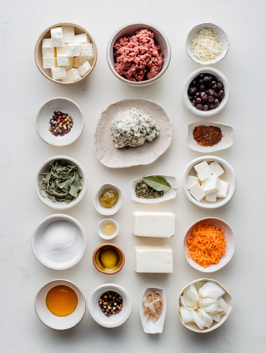 Ingredients for Spicy Cheesy Ground Beef Enchiladas are a delightful dish ro