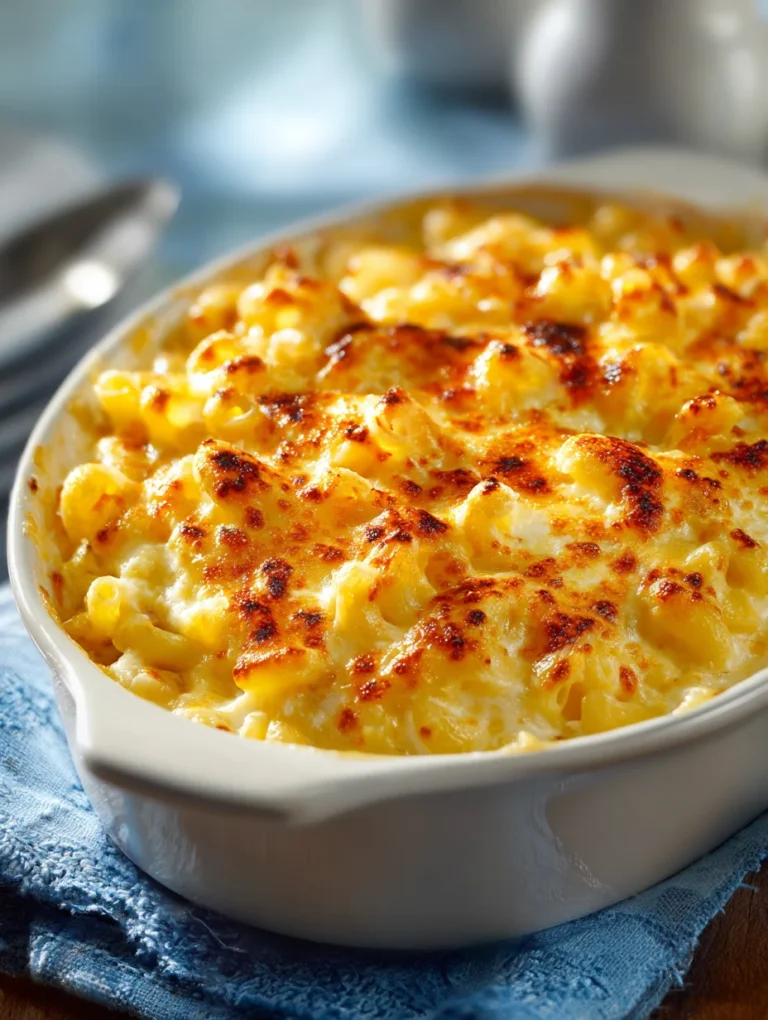 This creamy dreamy baked mac & cheese: a comfort food classic is a simple dinner recipe made with everyday ingredients. Perfect for busy days and family meals.