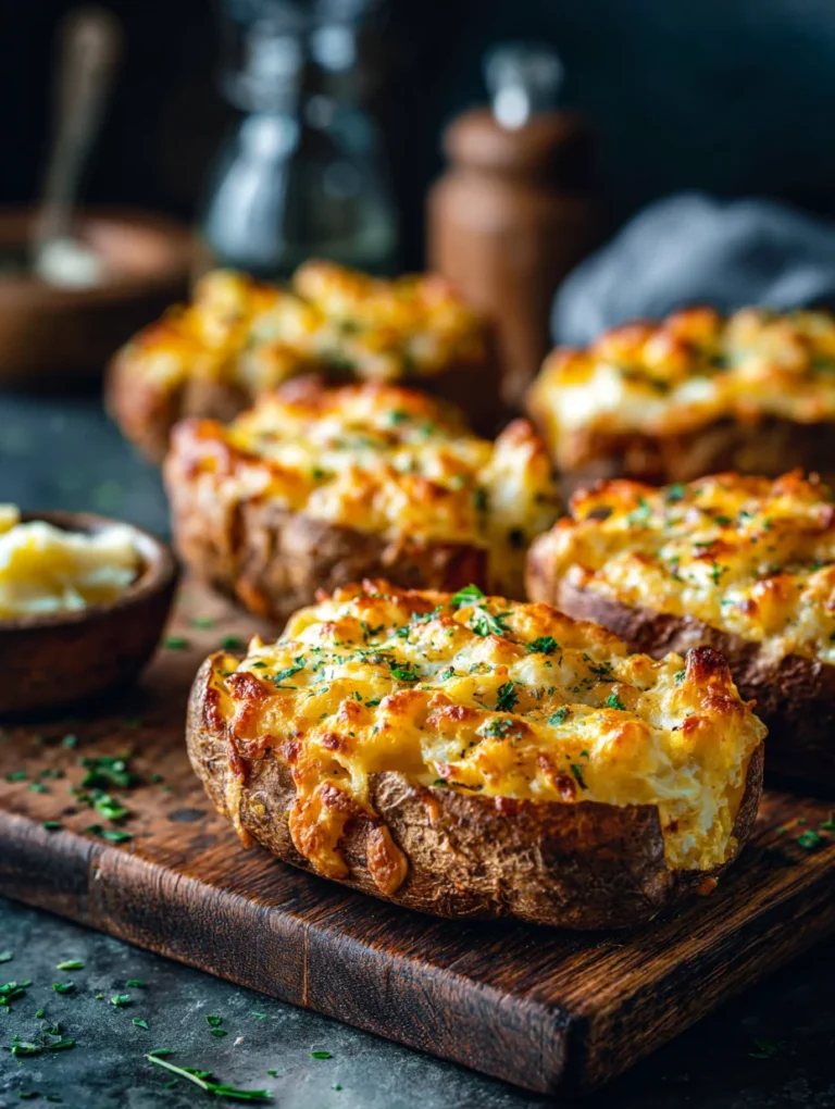This these cheesy potato boats is a simple dinner recipe made with everyday ingredients. Perfect for busy days and family meals.