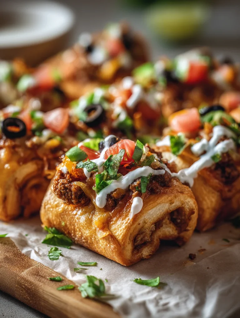 This loaded taco pizza rolls - party-friendly dinner snack is a simple dinner recipe made with everyday ingredients. Perfect for busy days and family meals.