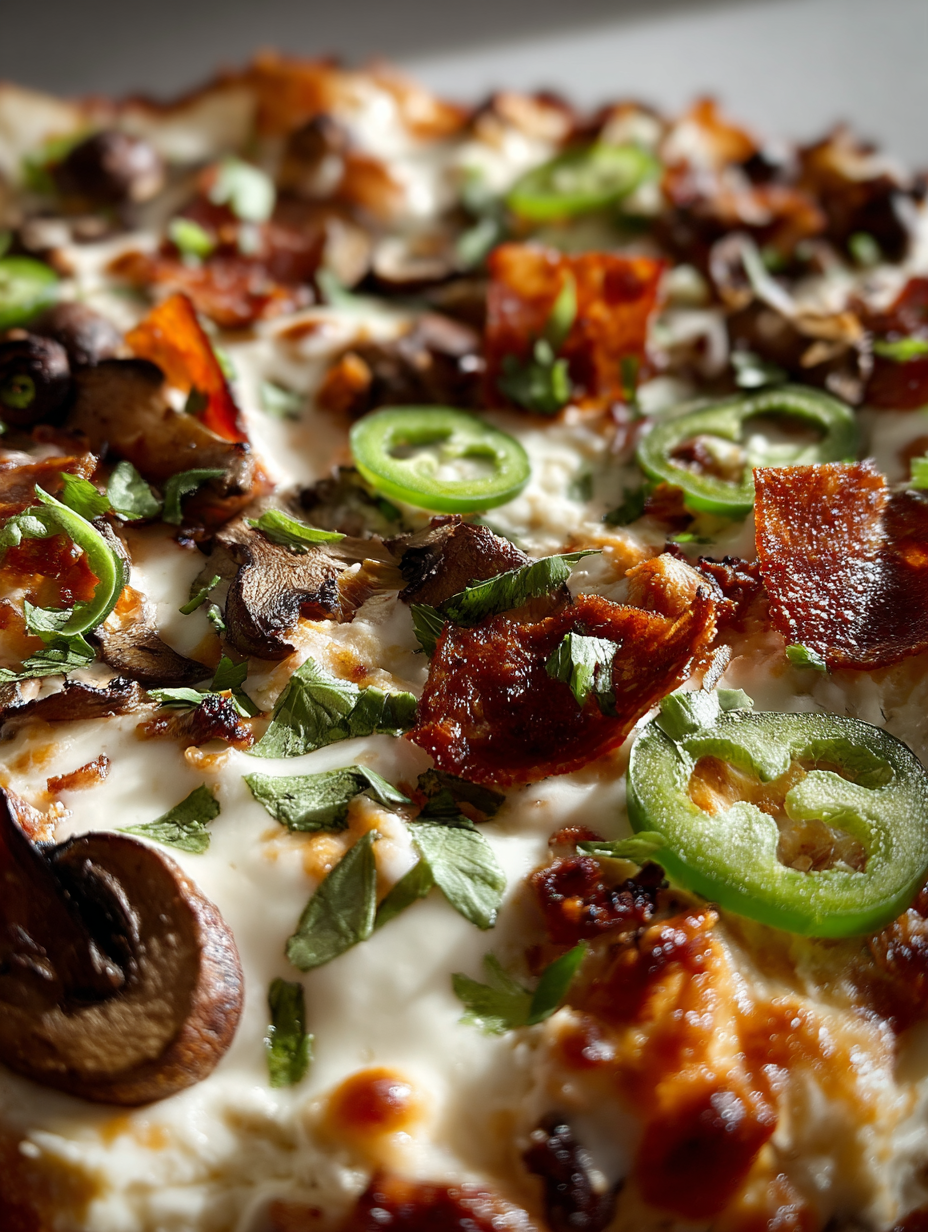 Ingredients for Jalapeño Popper Dip Recipe Viral Party Appetizer
