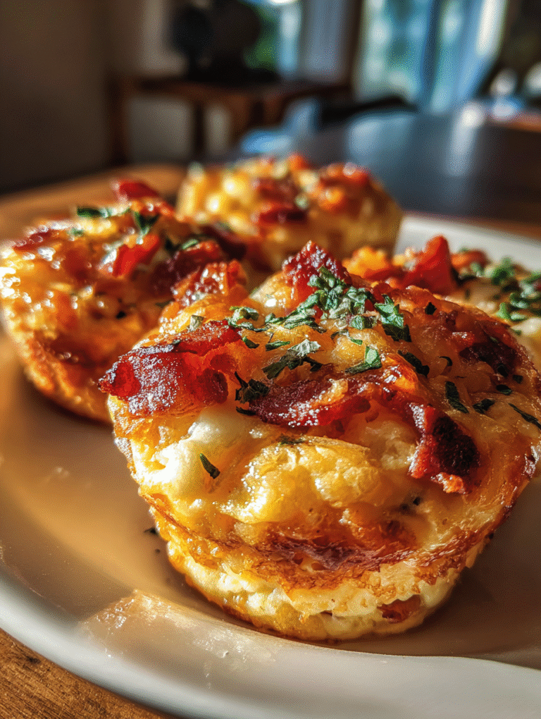Delicious Egg Turkey Ham Breakfast Cups