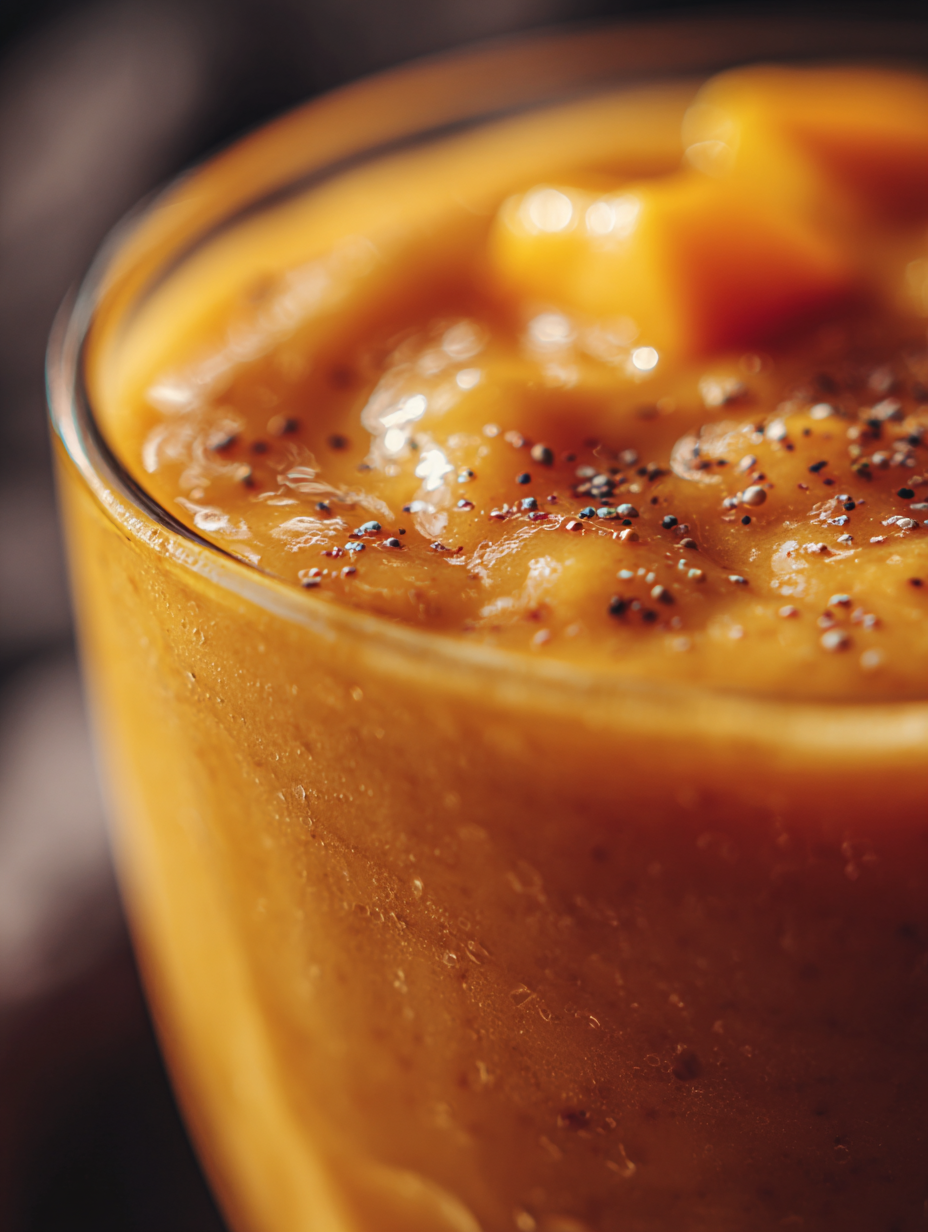 Creamy Summer Delight Peach Banana Smoothie Recipe