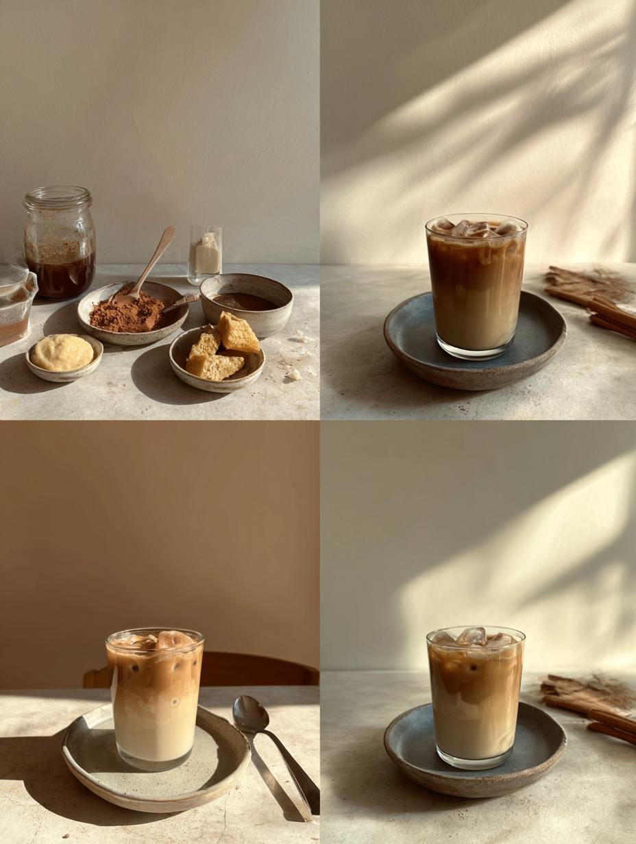 Step by step instructions for Honey Cinnamon Iced Coffee Recipe A Refreshing Blend of Swee