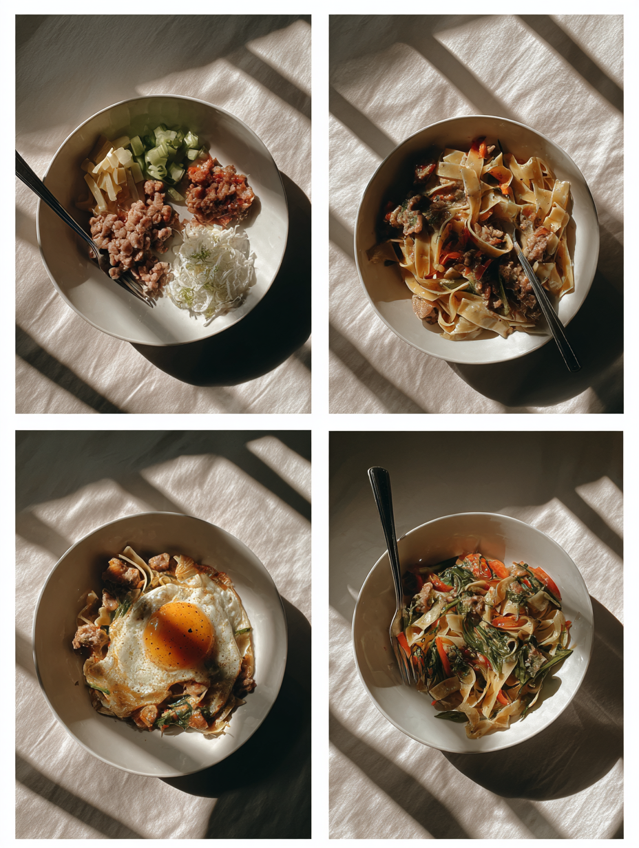 Steps for Turkish Pasta Recipe Viral Ground Beef Yogurt Pasta