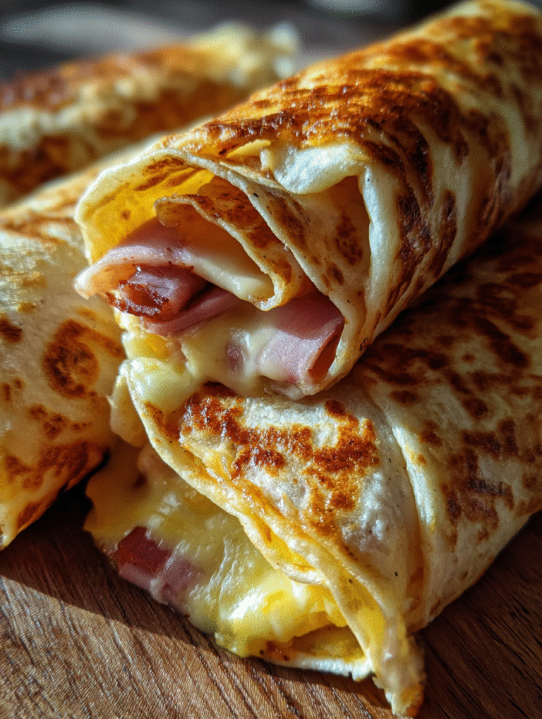 Easy Meal Prep Turkey Ham Wraps