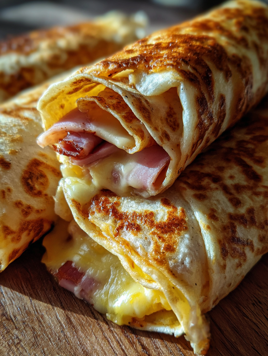 Easy Meal Prep Turkey Ham Wraps