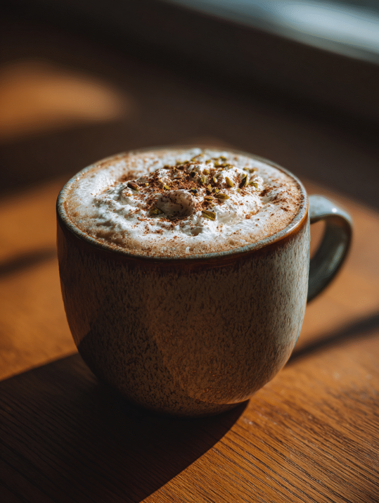 Pistachio Latte Recipe Trending Nut Coffee Drink