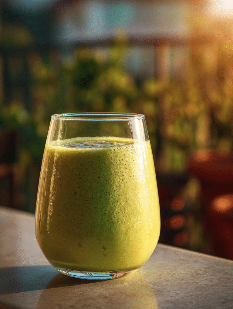 Green Detox Smoothie Recipe Cleanse Your Body with a Burst o