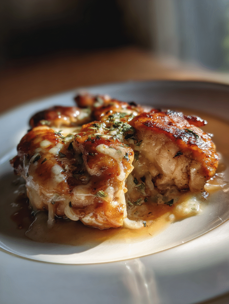 Five-Ingredient Honey Garlic Chicken Thigh
