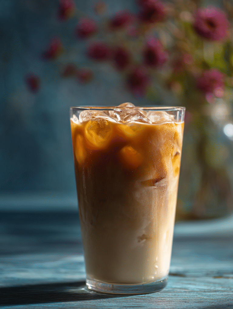 Vanilla Iced Latte Recipe A Refreshing Blend of Espresso Van