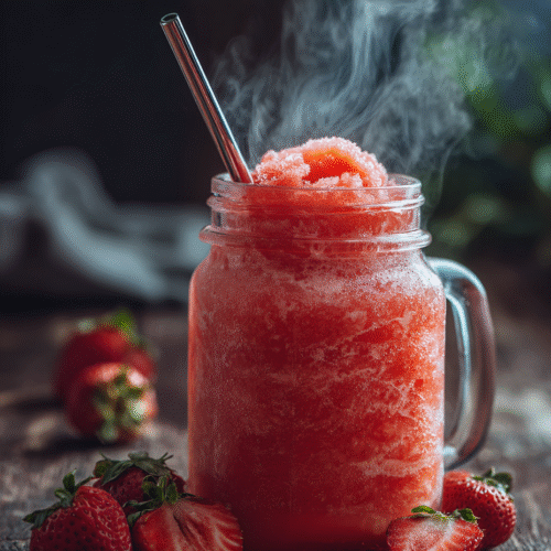 Strawberry Slushie Recipe A Refreshing Frozen Delight for Su