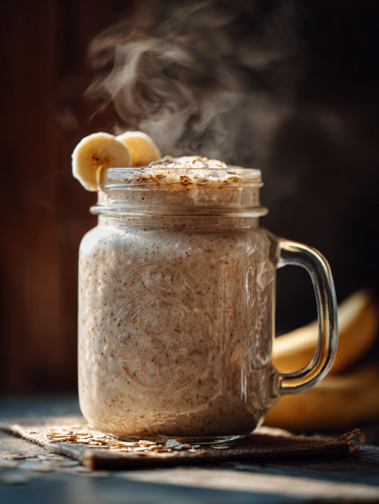 Creamy Banana Oat Smoothie A Delicious and Nutritious Breakf