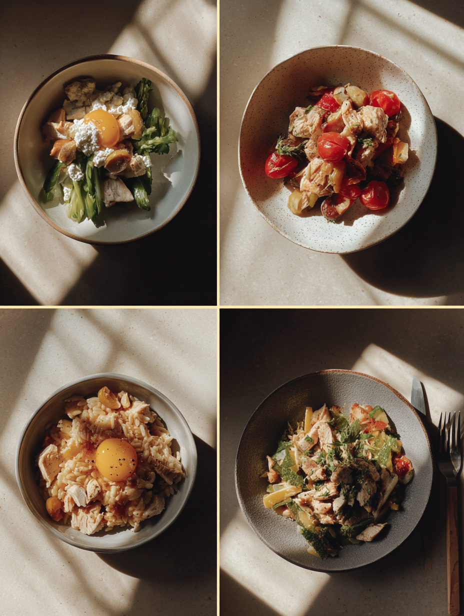 Steps for Boursin Chicken Risotto Recipe One Pan Lunch
