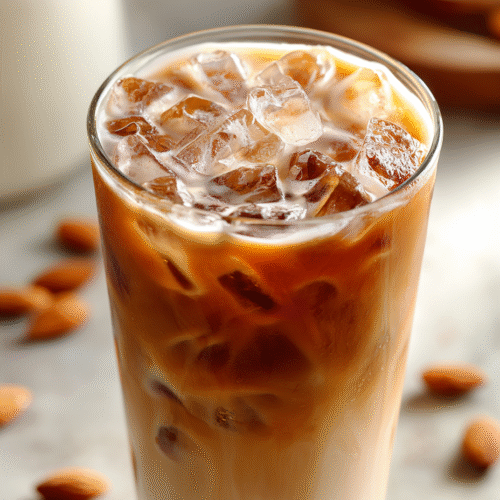 Almond Milk Iced Latte Recipe A Dairy-Free Delight for Coffe